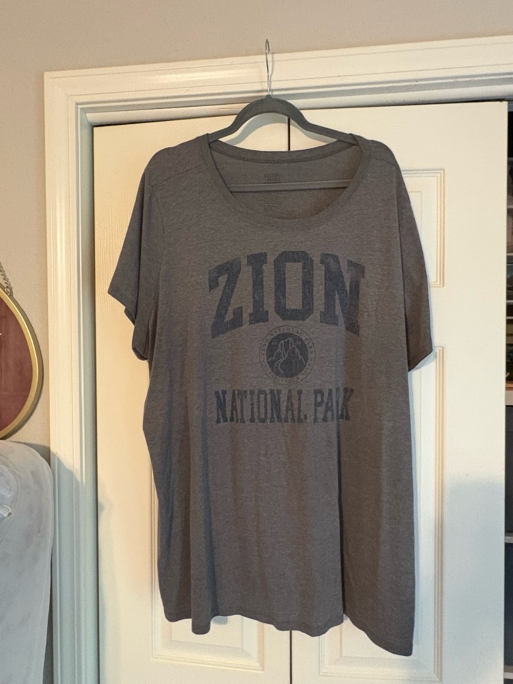 torrid Gray 'ZION National Park' Short Sleeve Tee